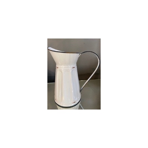 White Metal Jug
